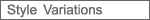 Style Variations