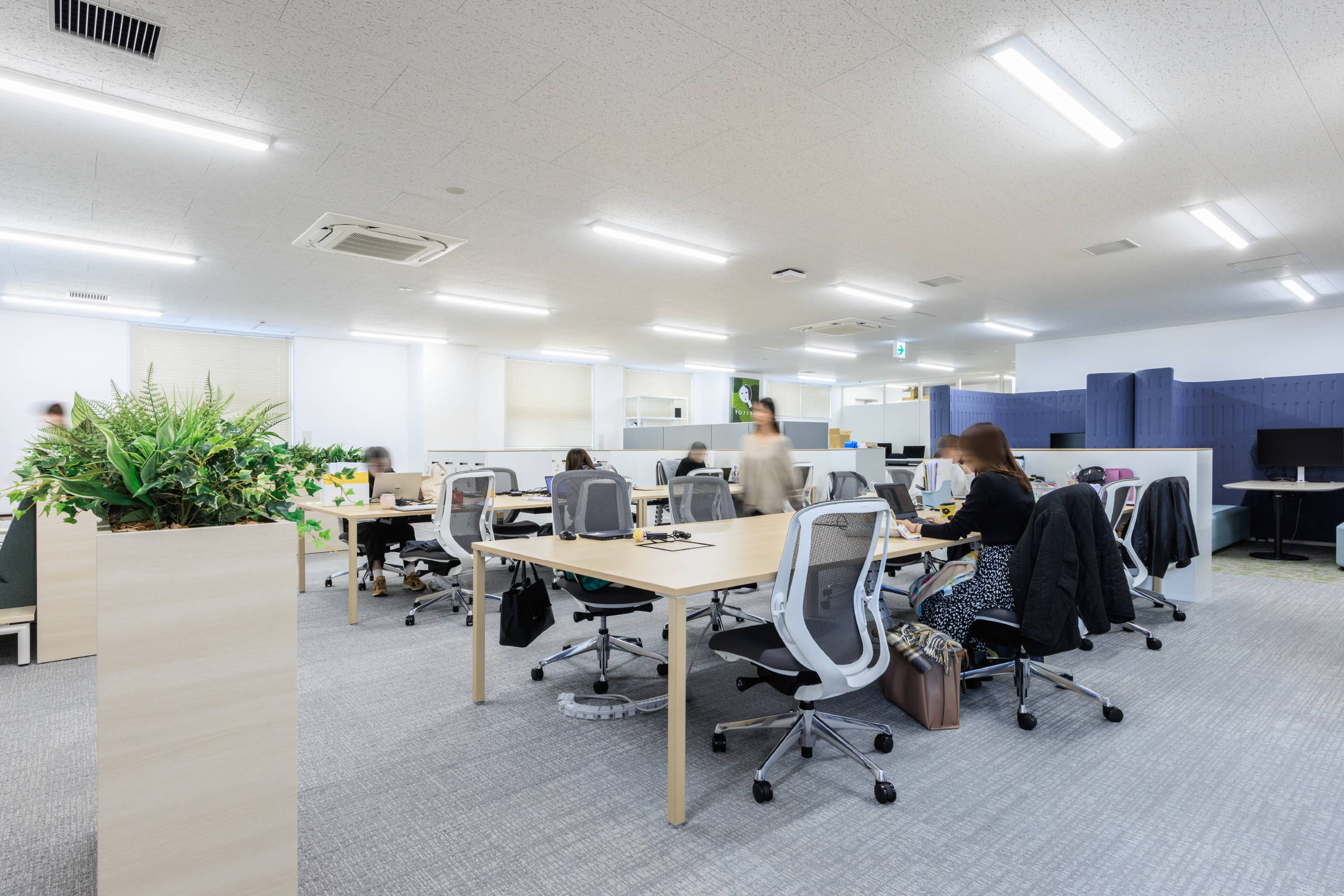 <em>執務エリア</em>  株式会社よーじや 様