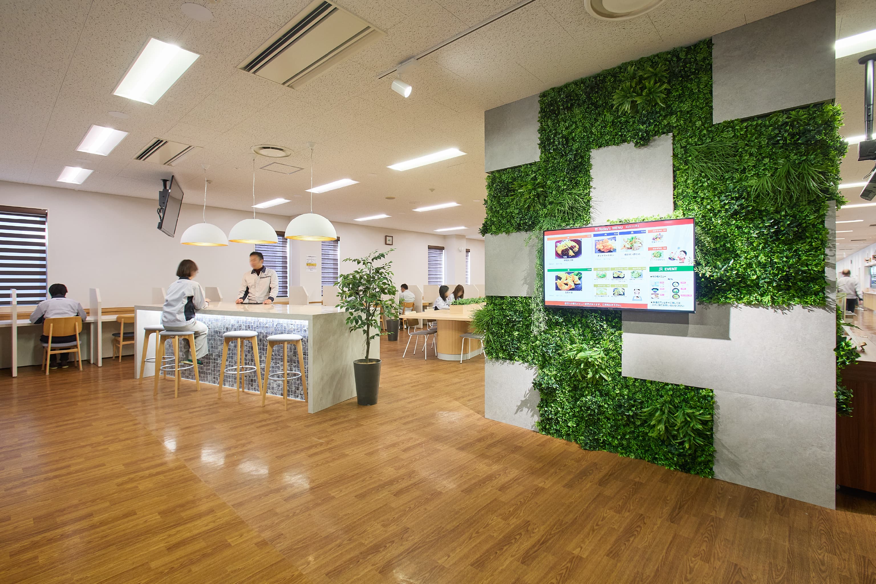 <em>3F 社員食堂</em>  日東電工株式会社 様