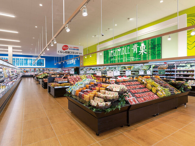 ハローズ 観音新町店 | スーパーマーケット | 店舗・商環境の事例