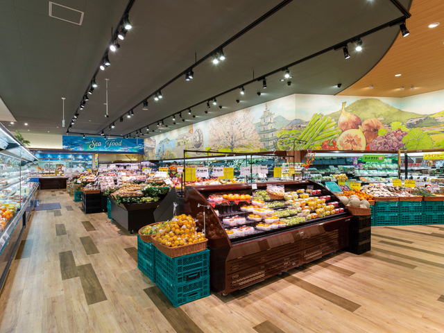 ピカソ 多度津店 | スーパーマーケット | 店舗・商環境の事例・内装