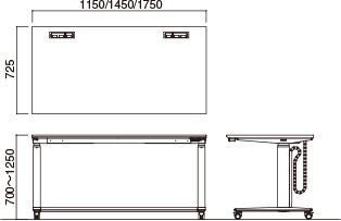 オカムラ 昇降デスク Volante Type60 オカムラ 昇降デスク Volante Type60 オカムラ 昇降デスク Volante Type60