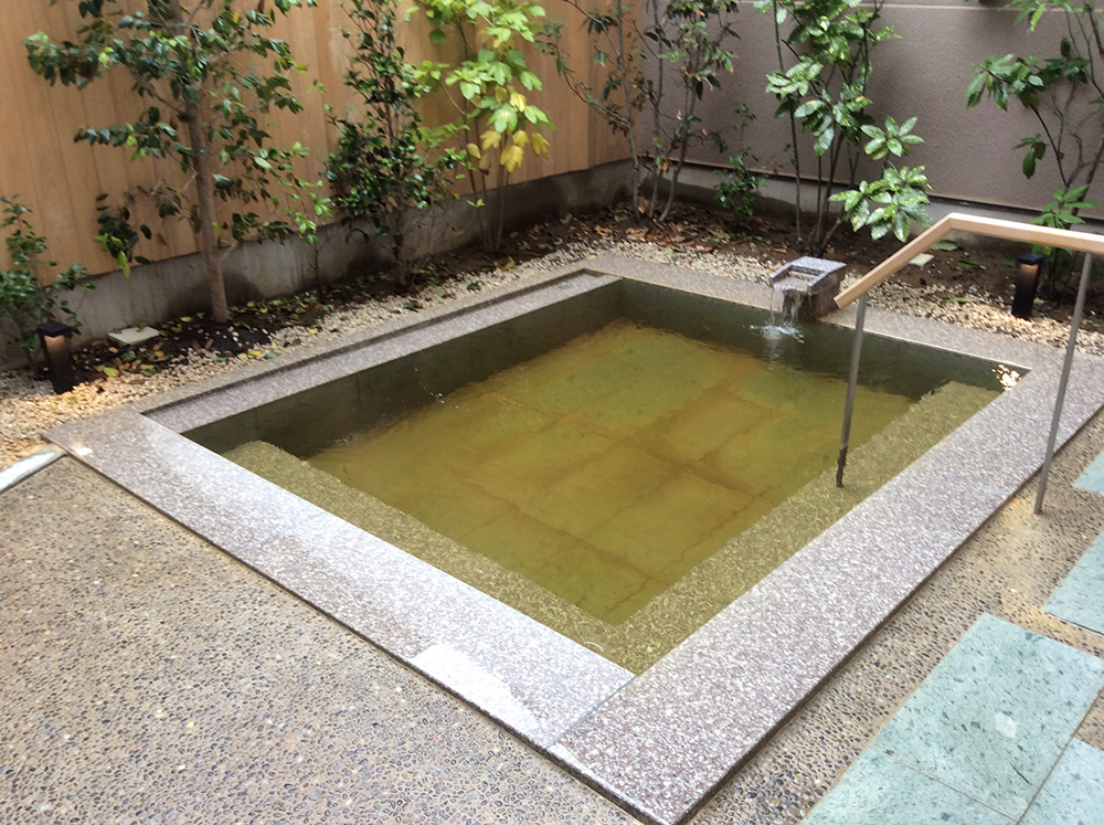 行善寺の温泉