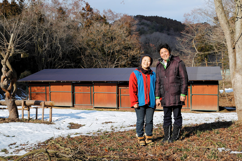 東松島市野蒜地区にある「美馬森（みまもり）ヴィレッジ」にて