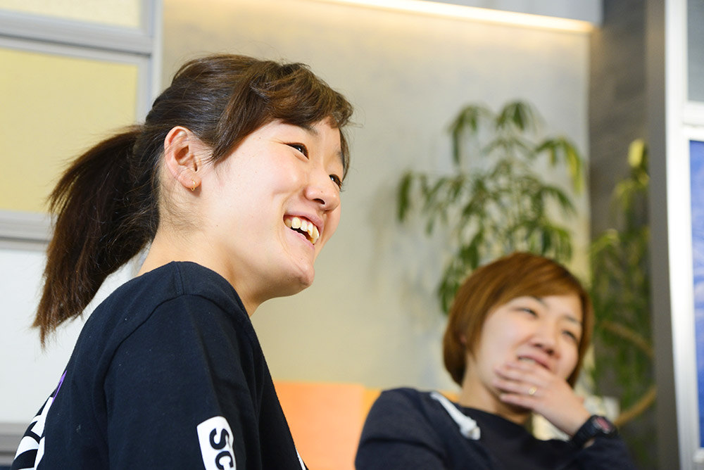 島田静恵さん、福吉奈津子さん