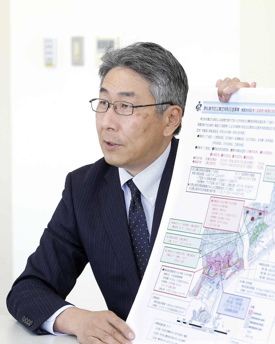 元・復興政策部部長・高橋氏（現在は退職）