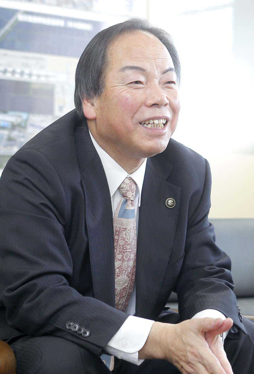 前・東松島市長の阿部秀保氏