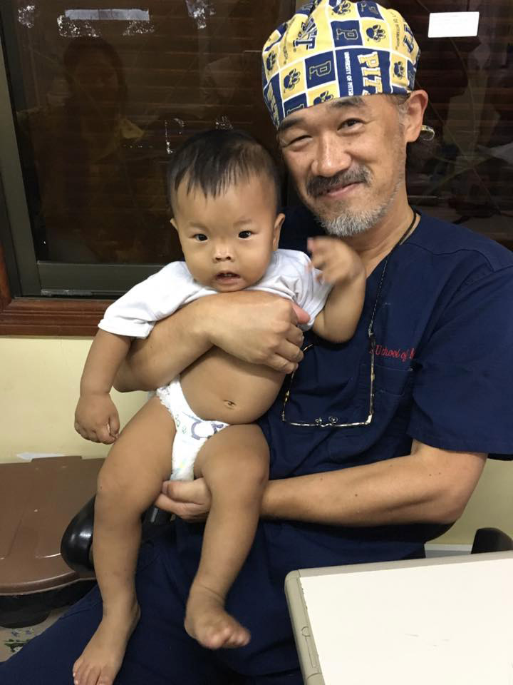 カンボジアの病院で