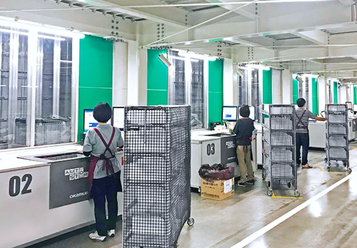 生活協同組合コープさっぽろ様の工場内の写真
