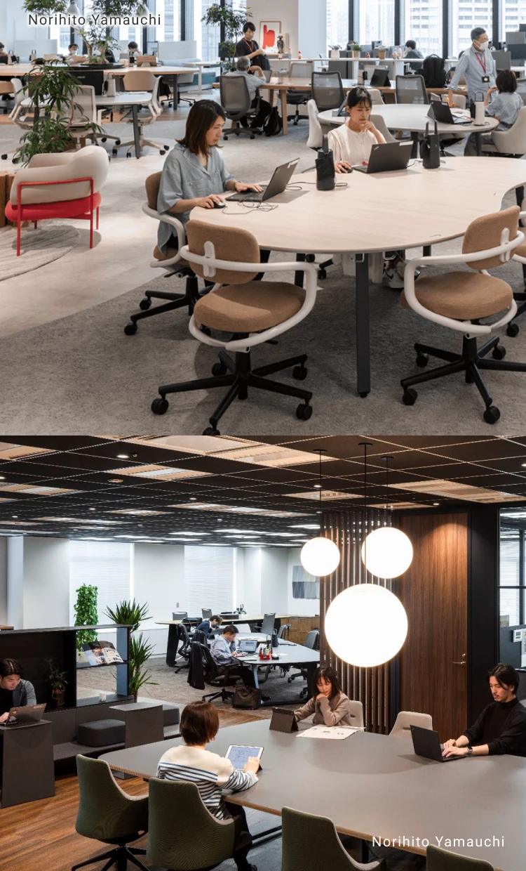 誰もが納得するオフィスづくりをオカムラがサポート