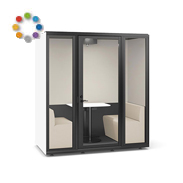 テレキューブCタイプ 2100W 2人用