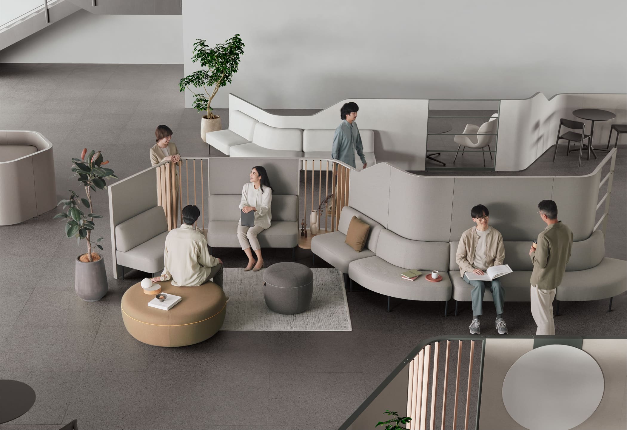 やあ、ほどよい距離感。