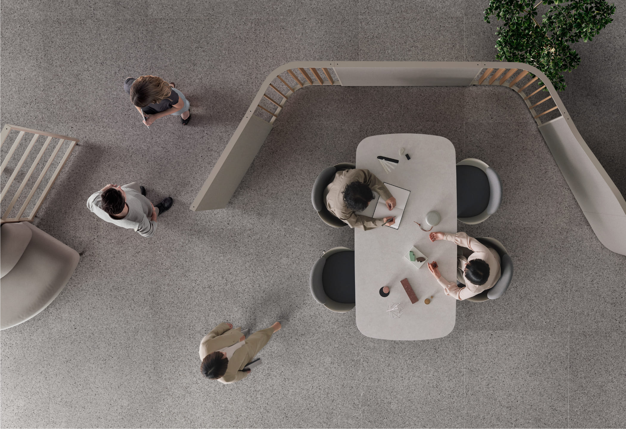 やあ、偶然の出会い。