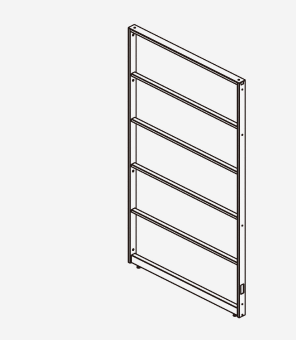 オープンフレームタイプ ストレート