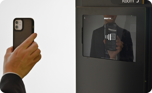 【ゲスト／ホスト】QR／顔認証で解錠