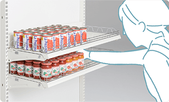 商品陳列や前出し作業に時間がかかって大変・・・